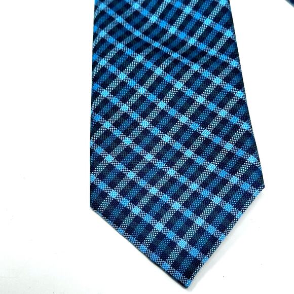Tommy Hilfiger Silk Plaid Tie - Picture 3 of 5